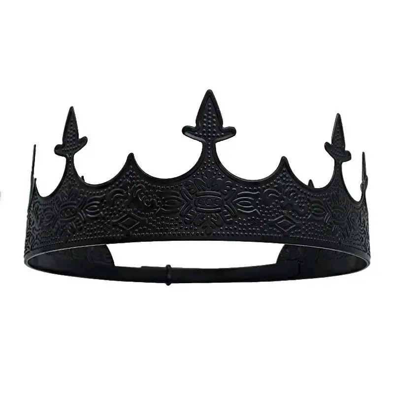 Silver Crown Prince Headdress for Men