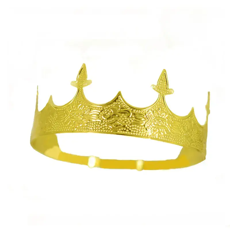 Silver Crown Prince Headdress for Men