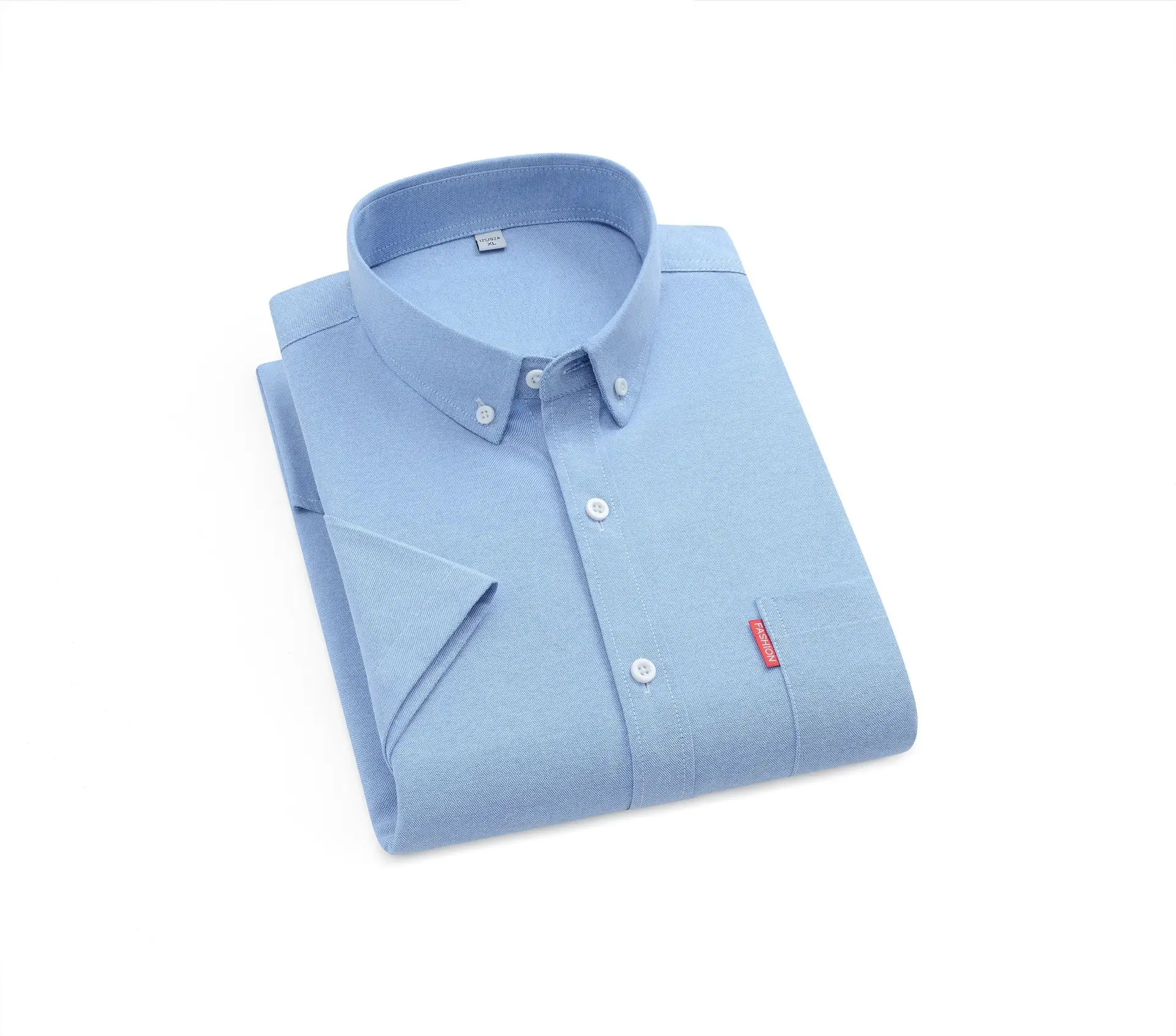 Oxford light blue-Short Sleeve