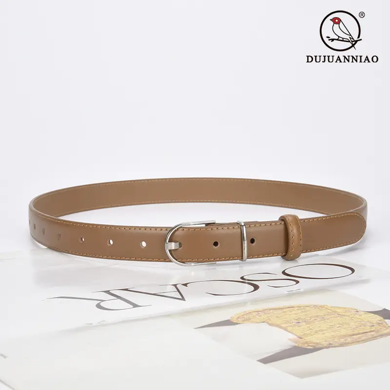 Black Leather Belt for Women's Casual Wear - Image 14