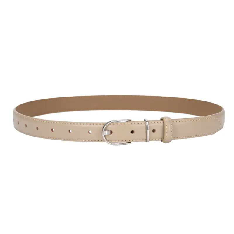 Black Leather Belt for Women's Casual Wear - Image 16