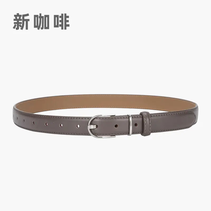 Black Leather Belt for Women's Casual Wear - Image 11