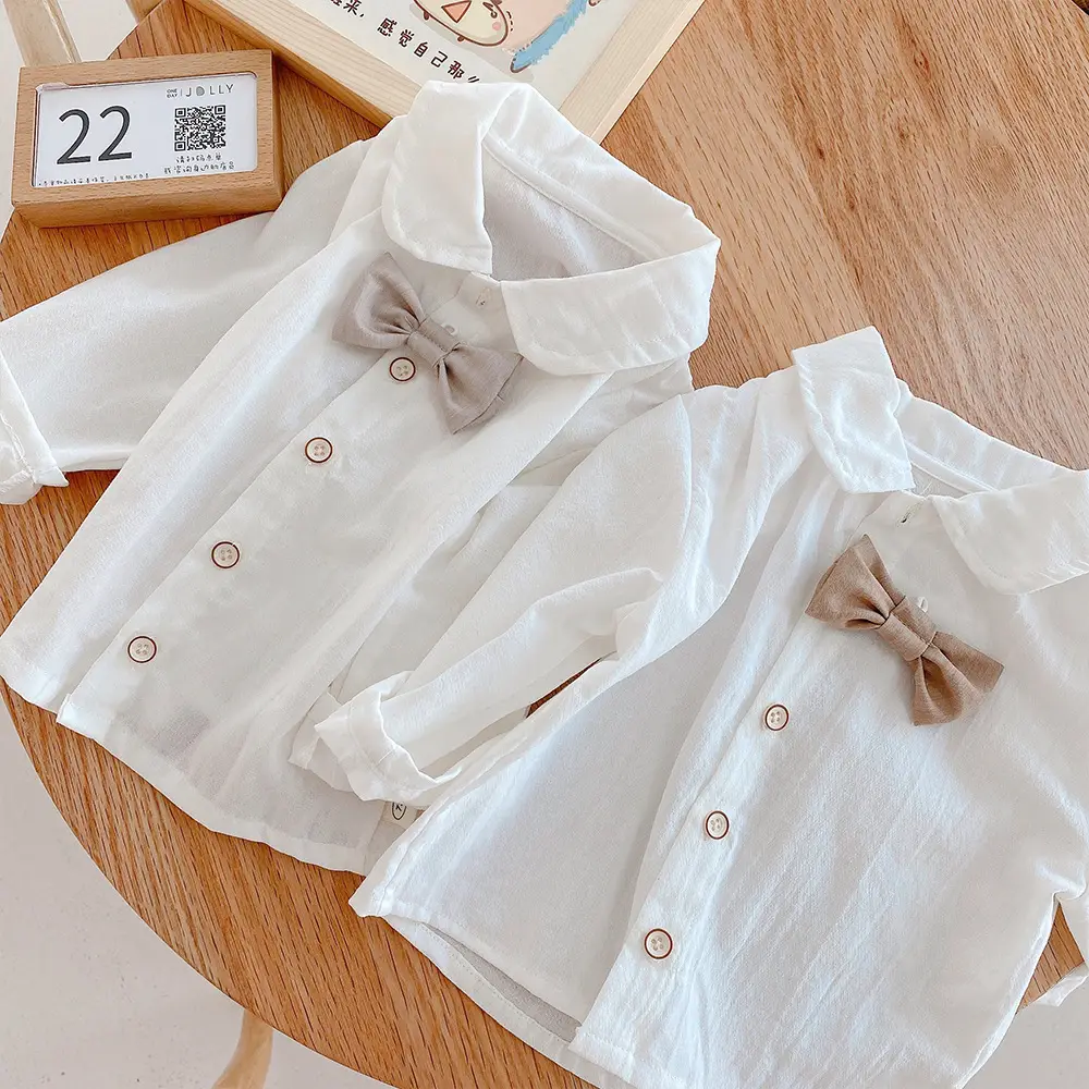Children's Pure Cotton Shirt Shorts Set 0-3Yr