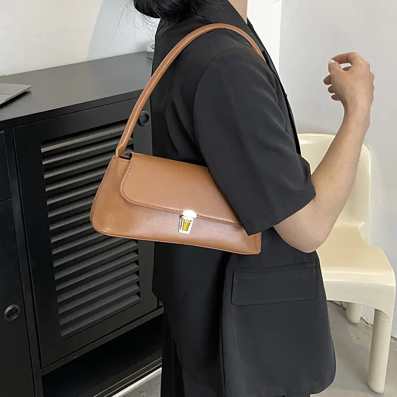 Brown Western Style Satchel Bag for Women