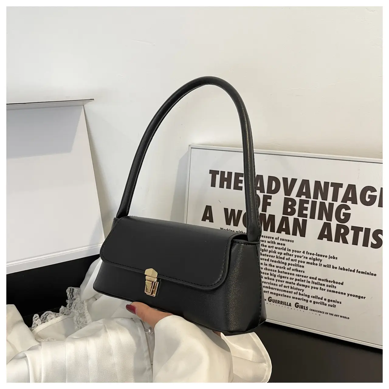 Brown Western Style Satchel Bag for Women — feature 21