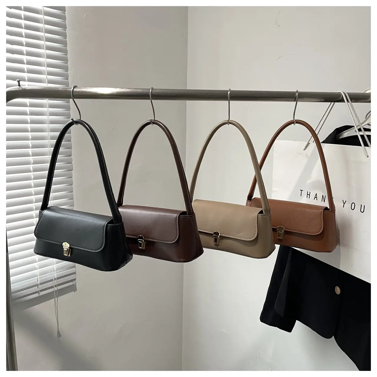 Brown Western Style Satchel Bag for Women — feature 23