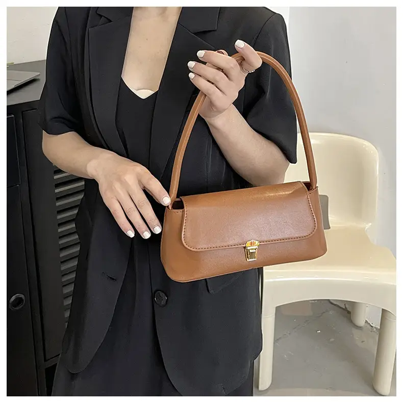 Brown Western Style Satchel Bag for Women — feature 7