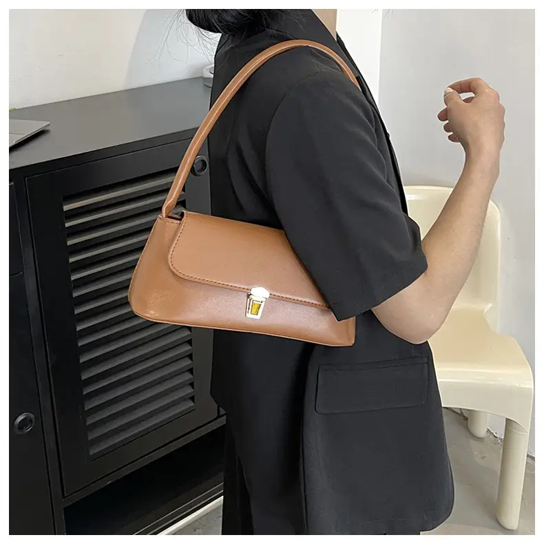 Brown Western Style Satchel Bag for Women — feature 8