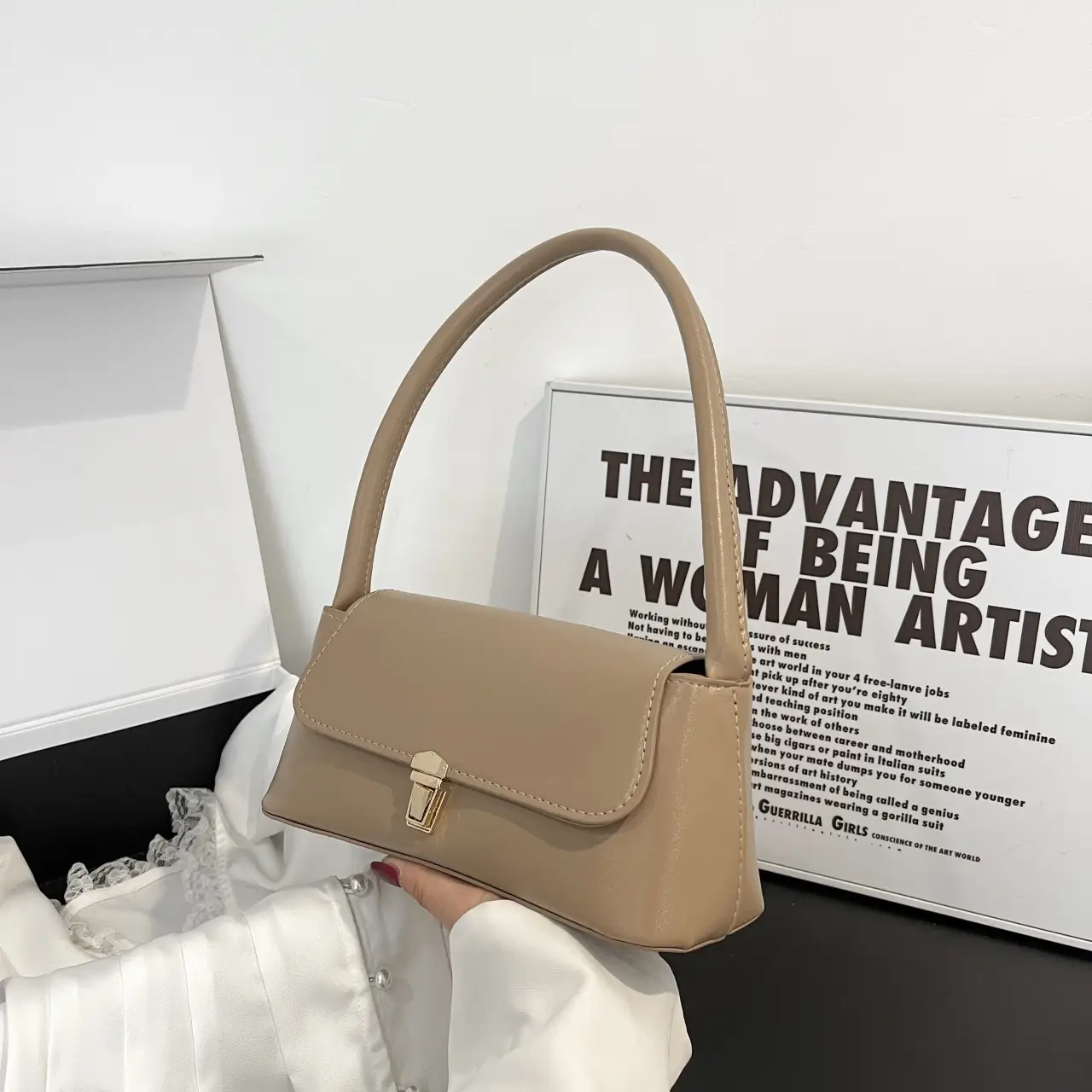 Brown Western Style Satchel Bag for Women