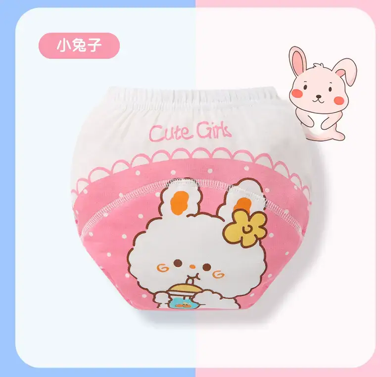 Baby Training Pants Pure Cotton Washable Girls' Potty Training — feature 24