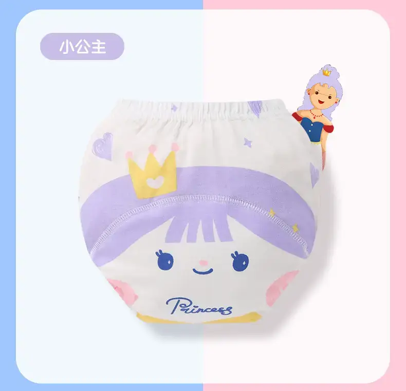 Baby Training Pants Pure Cotton Washable Girls' Potty Training — feature 25