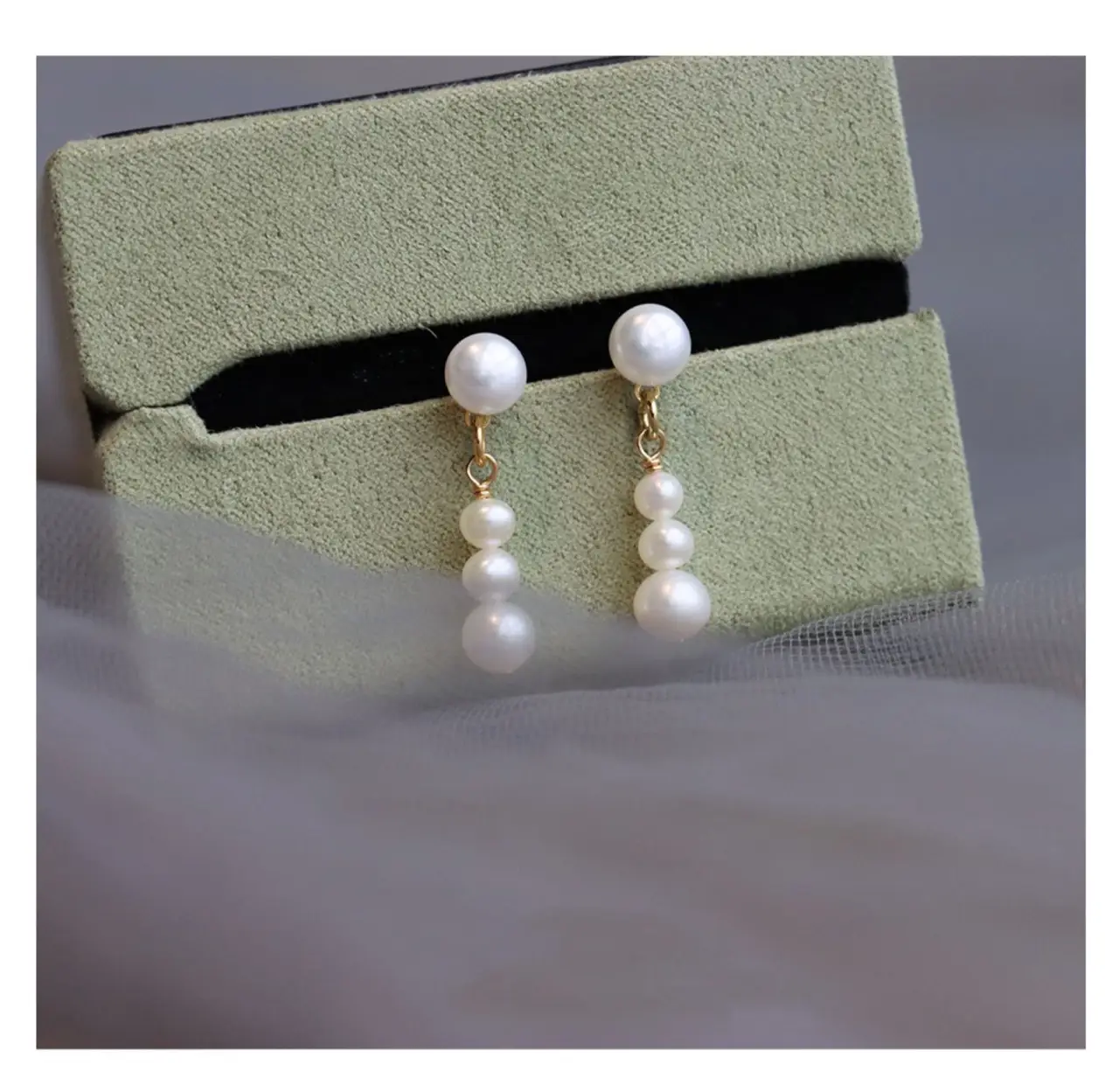 French Style Pearl Earrings for Women — feature 8