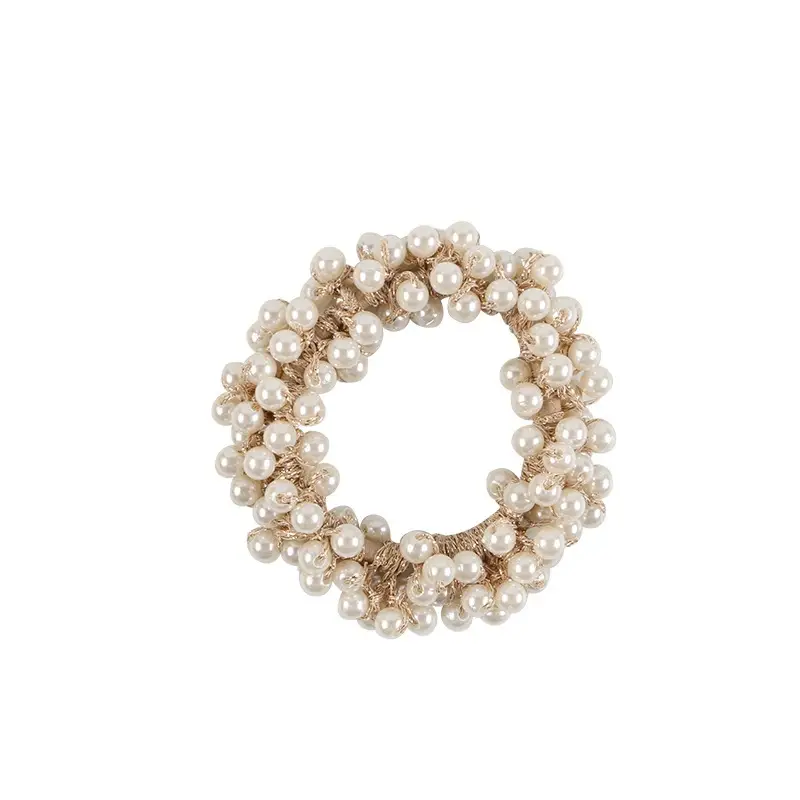 South Korea Dongdaemun Pearl Hair Ring for Women