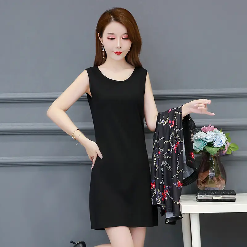 Women's Black Floral Lace Sunscreen Mid-Length Shawl Top Mesh Cardigan - Image 4