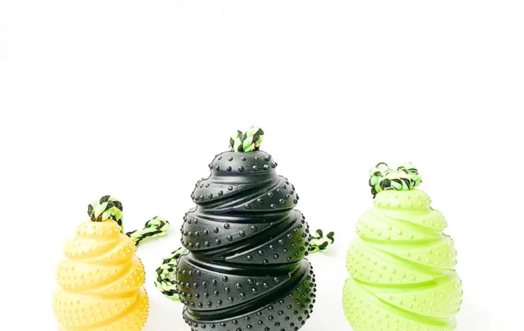 bump grenade rubber leaking food toy pet dog leaking food educational toy grenade bite resistant — feature 20