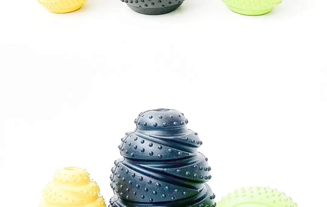 bump grenade rubber leaking food toy pet dog leaking food educational toy grenade bite resistant — feature 21