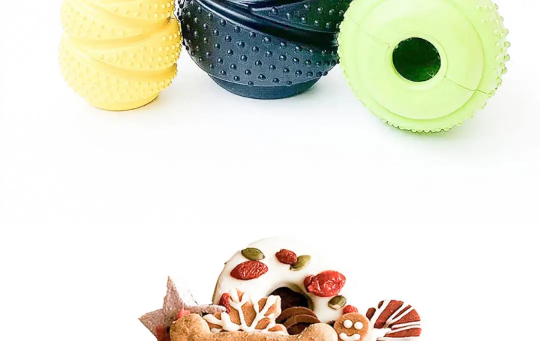 bump grenade rubber leaking food toy pet dog leaking food educational toy grenade bite resistant — feature 22