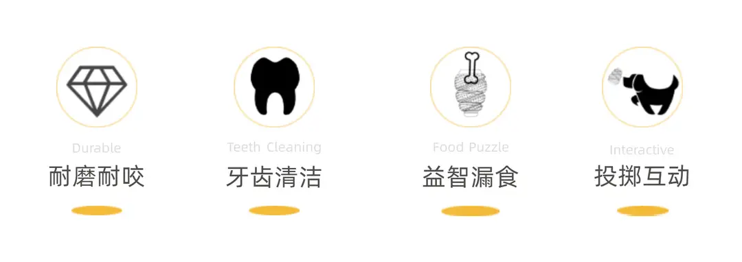 bump grenade rubber leaking food toy pet dog leaking food educational toy grenade bite resistant — feature 4