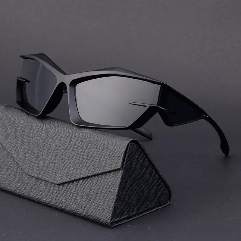 European & American Personality Shaped Sunglasses Men's Y2K Technology - Image 5
