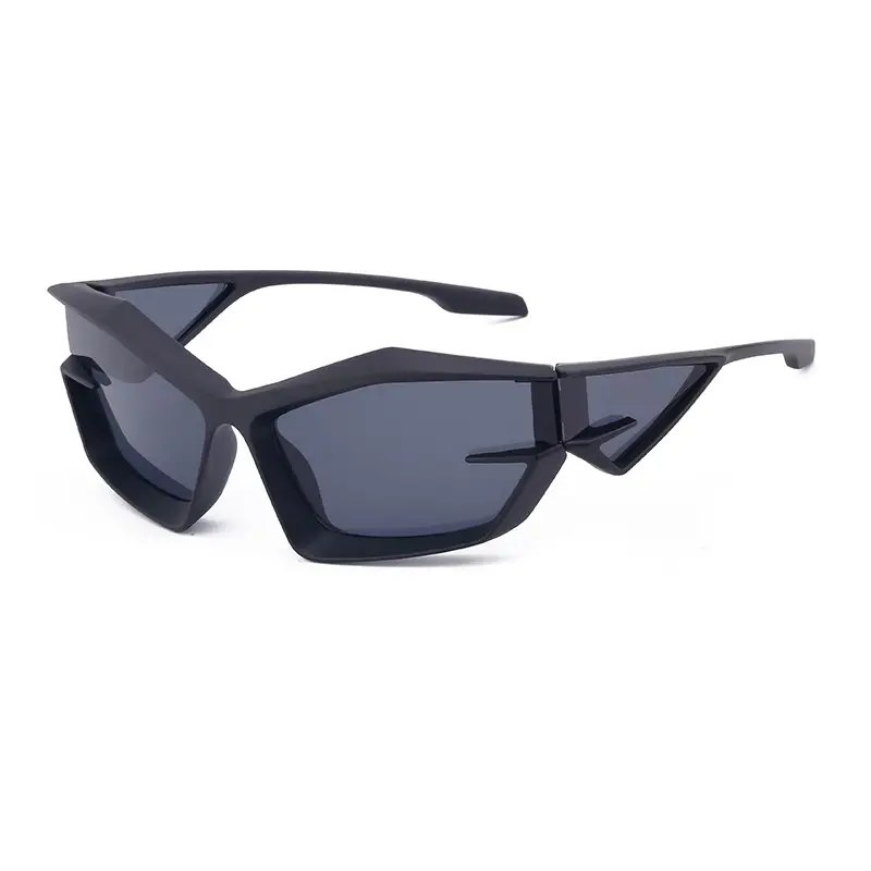 European & American Personality Shaped Sunglasses Men's Y2K Technology - Image 6