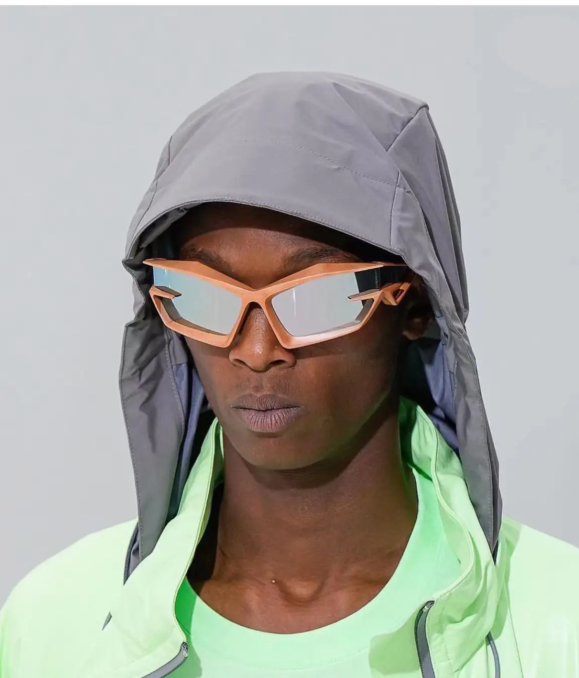 European & American Personality Shaped Sunglasses Men's Y2K Technology — feature 17