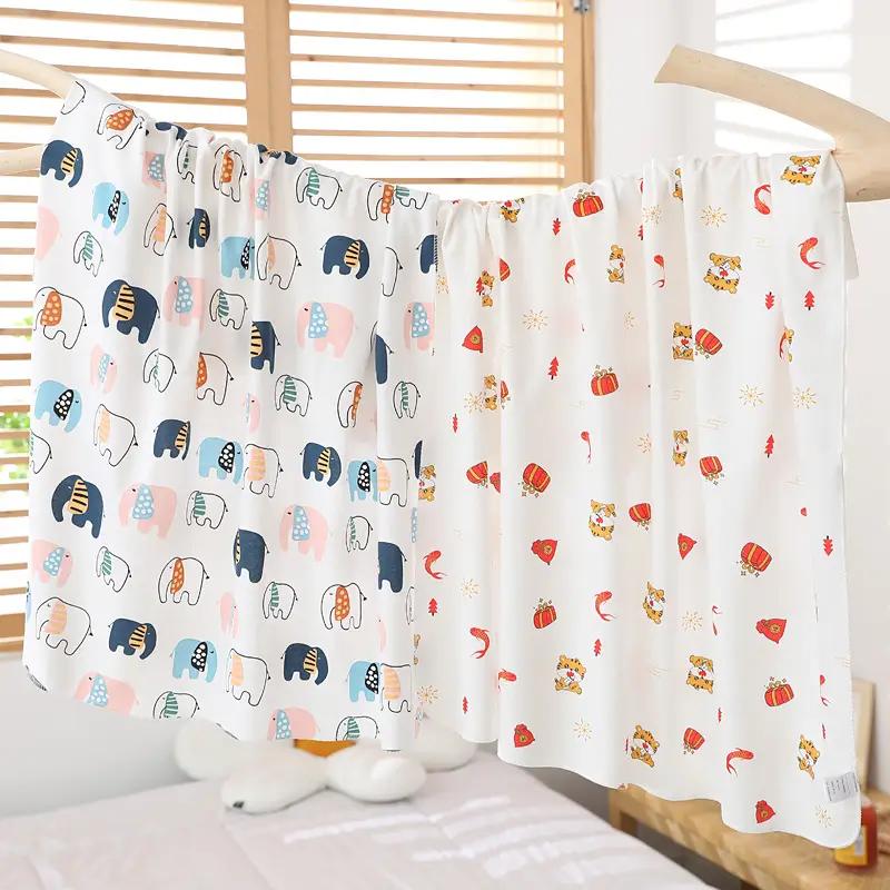 Baby Wrap Swaddle Blanket Cotton Newborn Gauze - Image 9