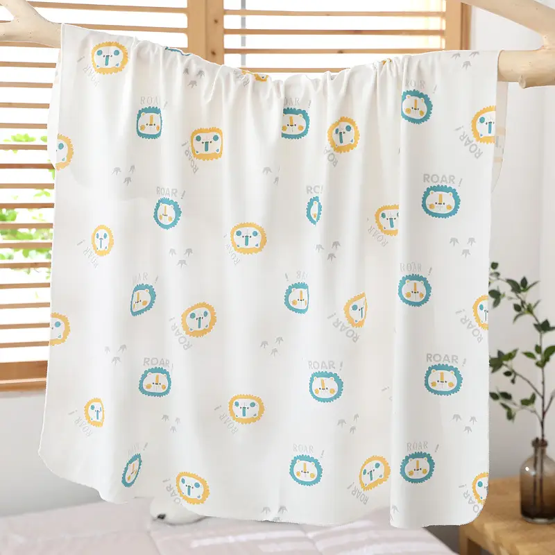 Baby Wrap Swaddle Blanket Cotton Newborn Gauze - Image 2