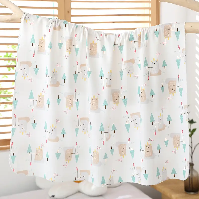 Baby Wrap Swaddle Blanket Cotton Newborn Gauze - Image 7