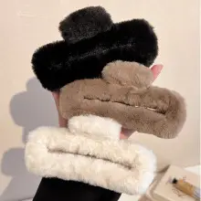 Wool Knitted Hair Clip for Women Autumn Winter — feature 11