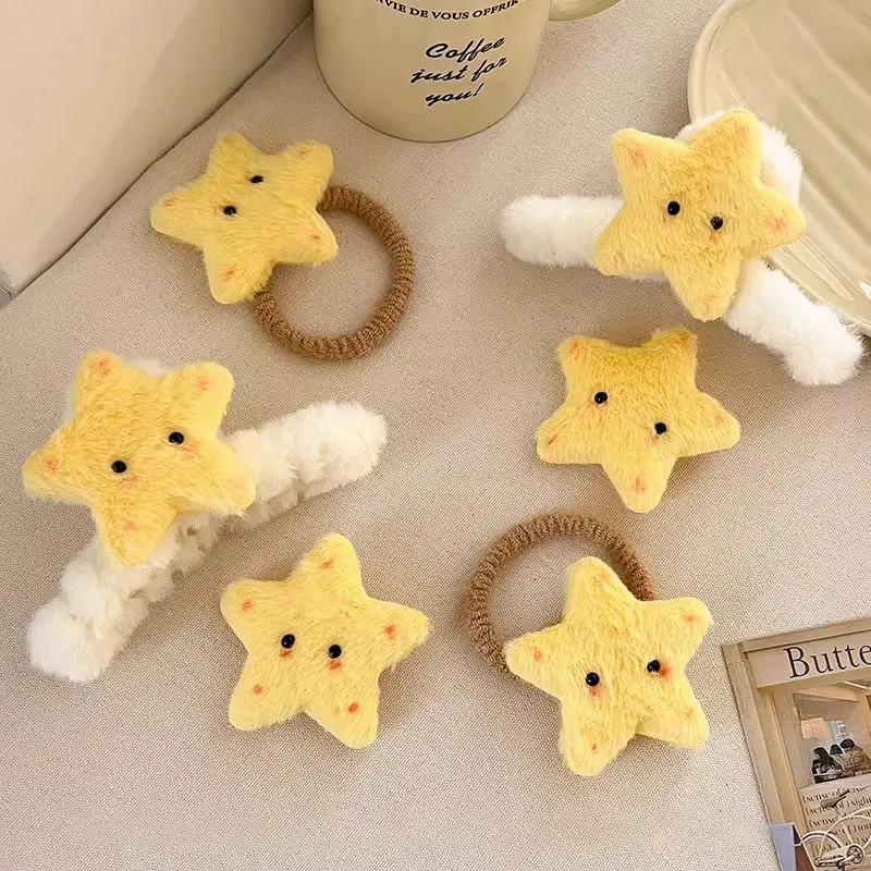 Wool Knitted Hair Clip for Women Autumn Winter — feature 24