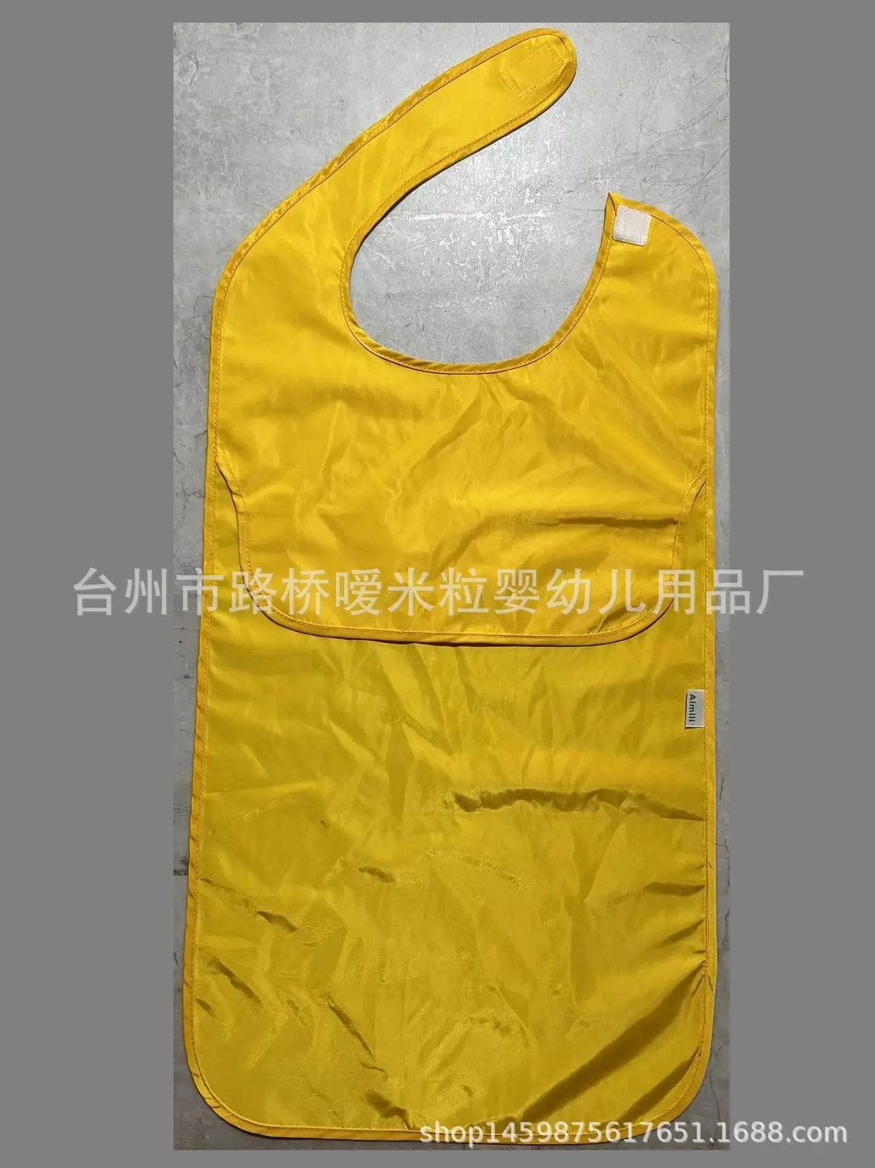 Pink Rose Floral Adult Saliva Towel for Elderly Care - Image 8