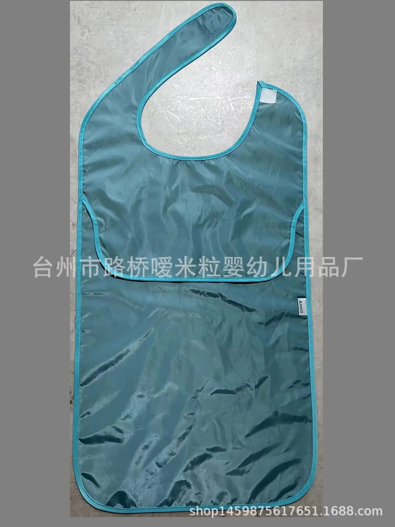 Pink Rose Floral Adult Saliva Towel for Elderly Care - Image 9