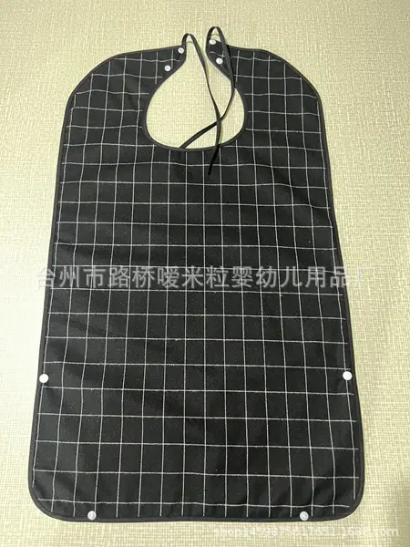 Pink Rose Floral Adult Saliva Towel for Elderly Care - Image 17