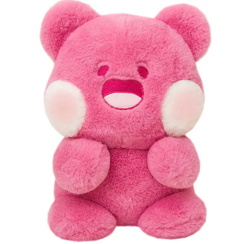 Pink Plush Teddy Bear Doll for Kids - Image 12