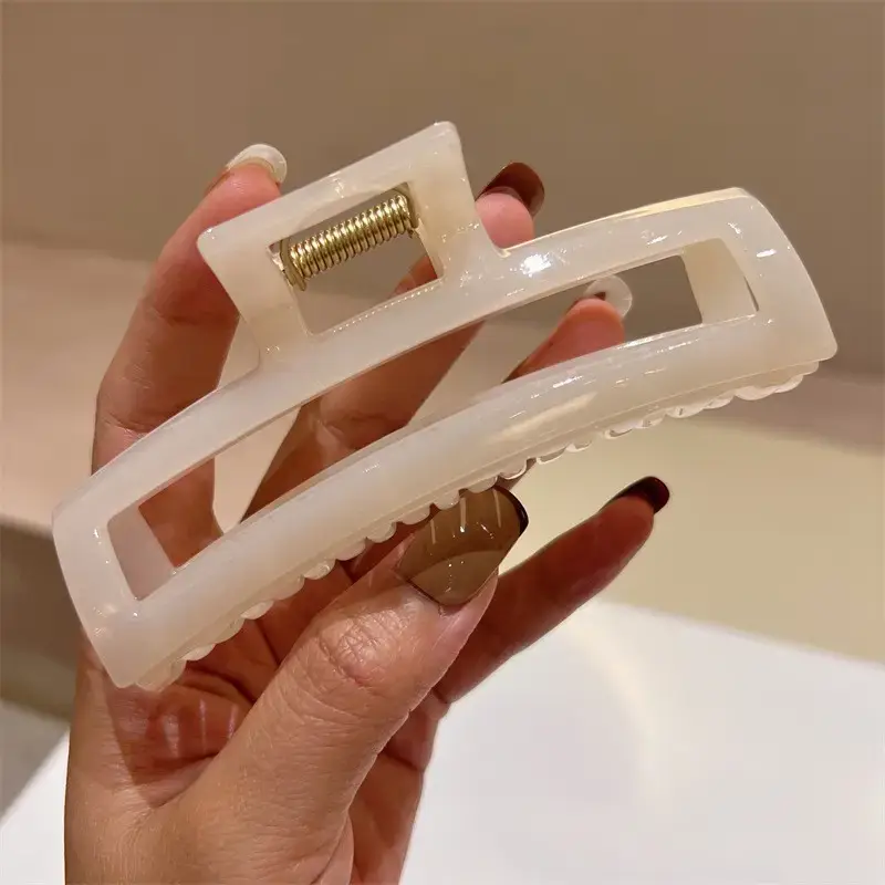 High-Grade Acrylic Shark Clip for Women's Hair - Image 14