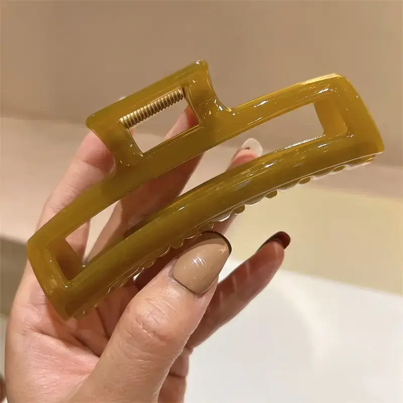 High-Grade Acrylic Shark Clip for Women's Hair - Image 15