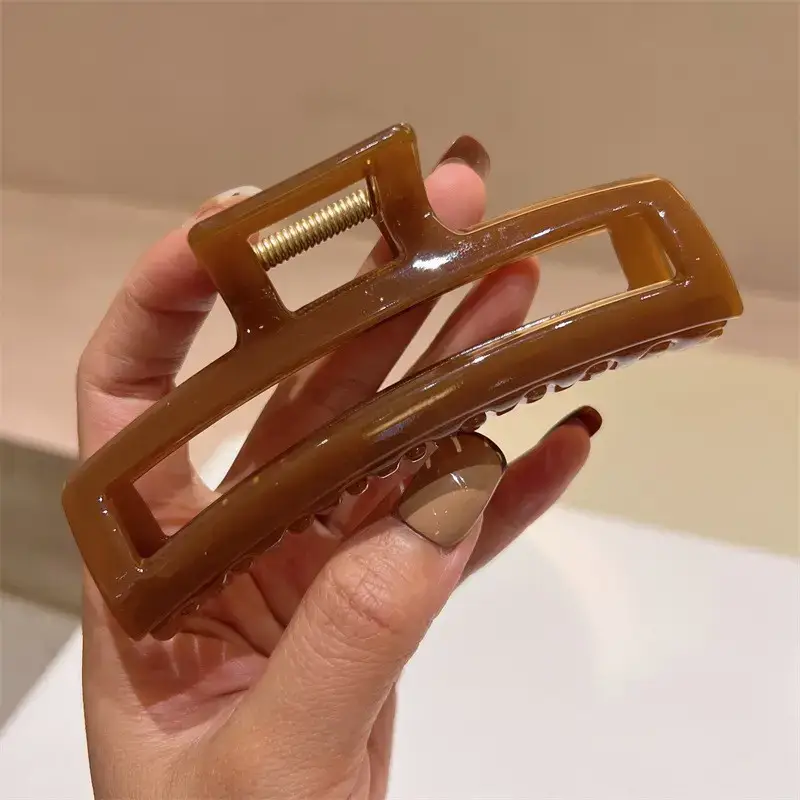 High-Grade Acrylic Shark Clip for Women's Hair - Image 16