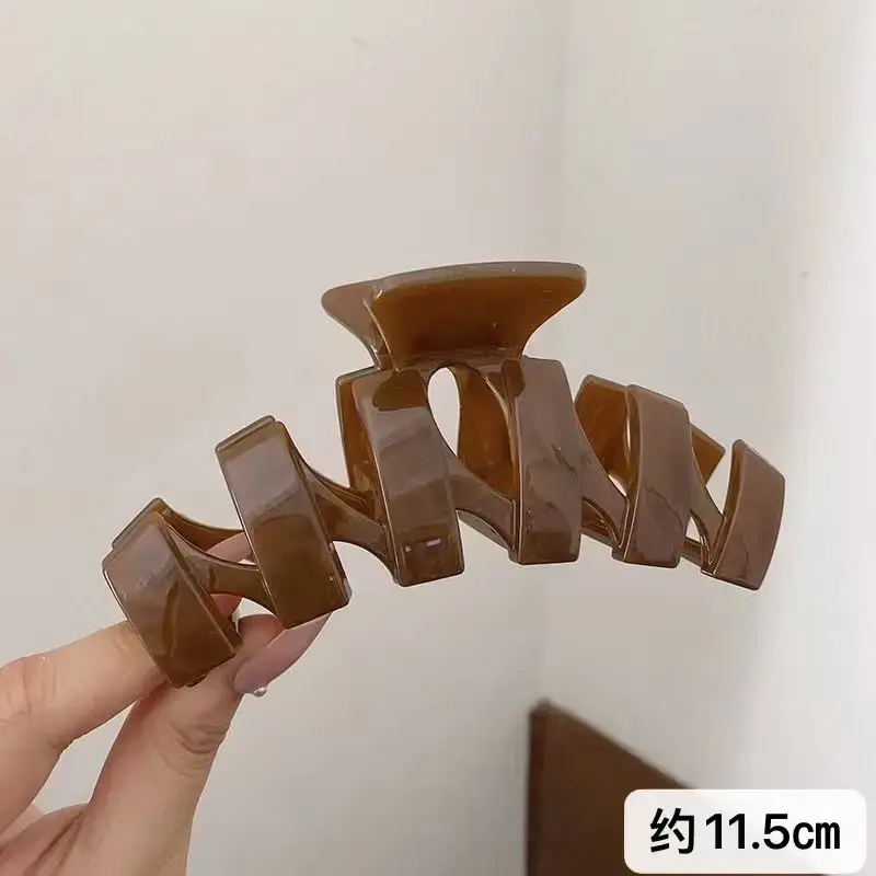 High-Grade Acrylic Shark Clip for Women's Hair - Image 2