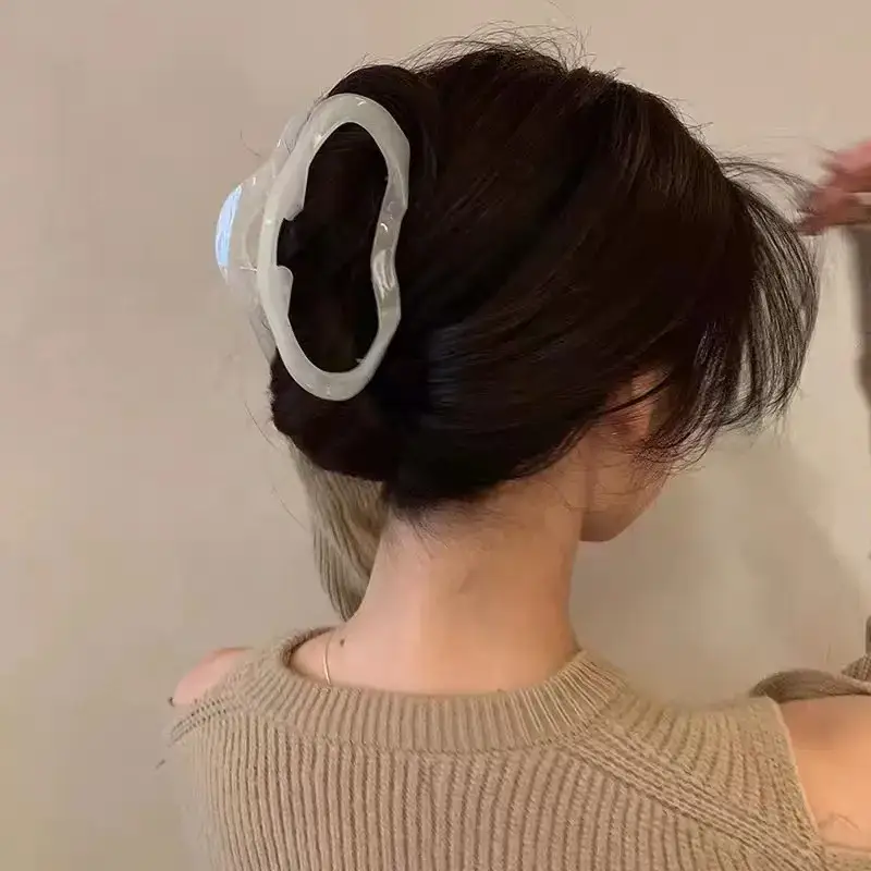 High-Grade Acrylic Shark Clip for Women's Hair - Image 11