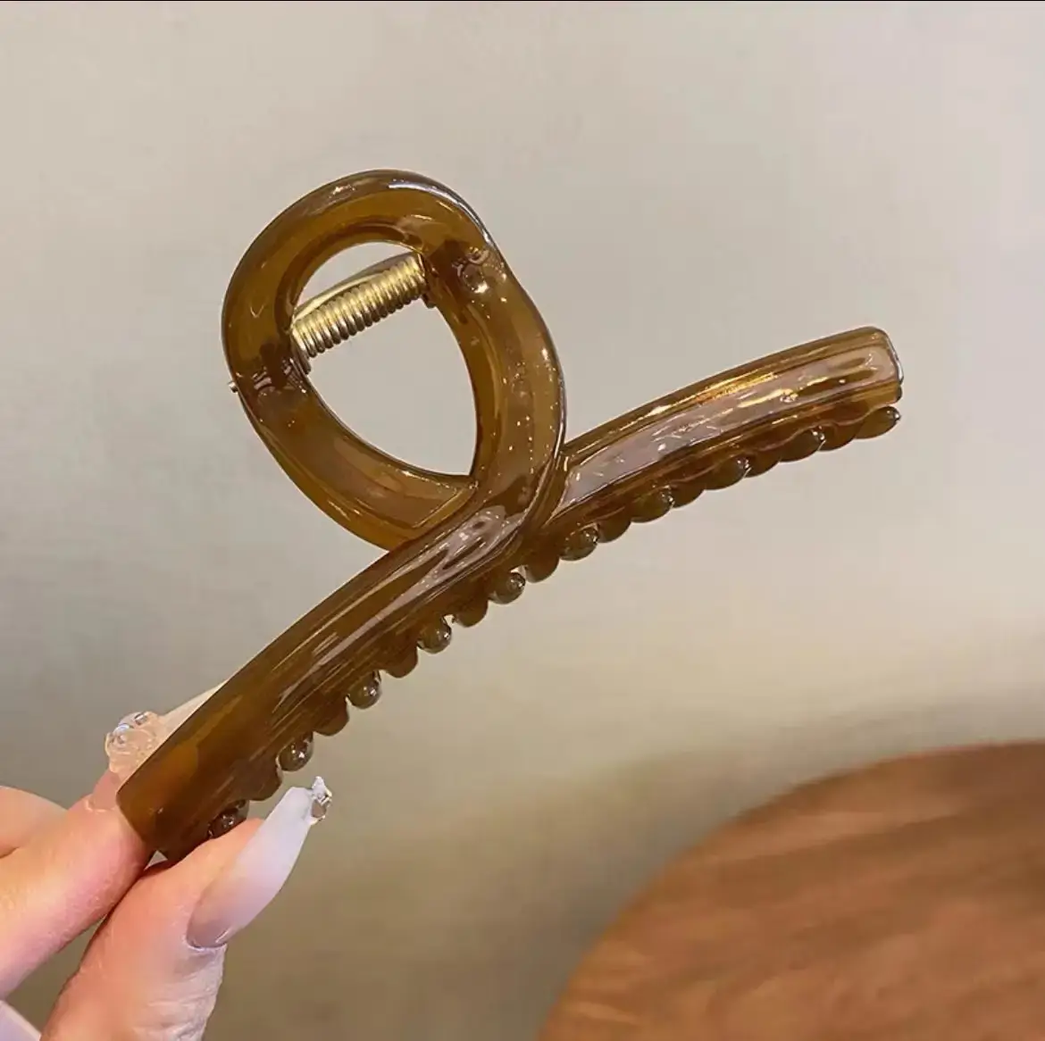 High-Grade Acrylic Shark Clip for Women's Hair - Image 19