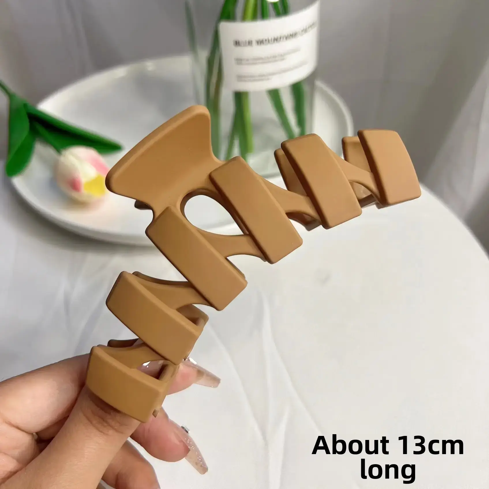 High-Grade Acrylic Shark Clip for Women's Hair - Image 27
