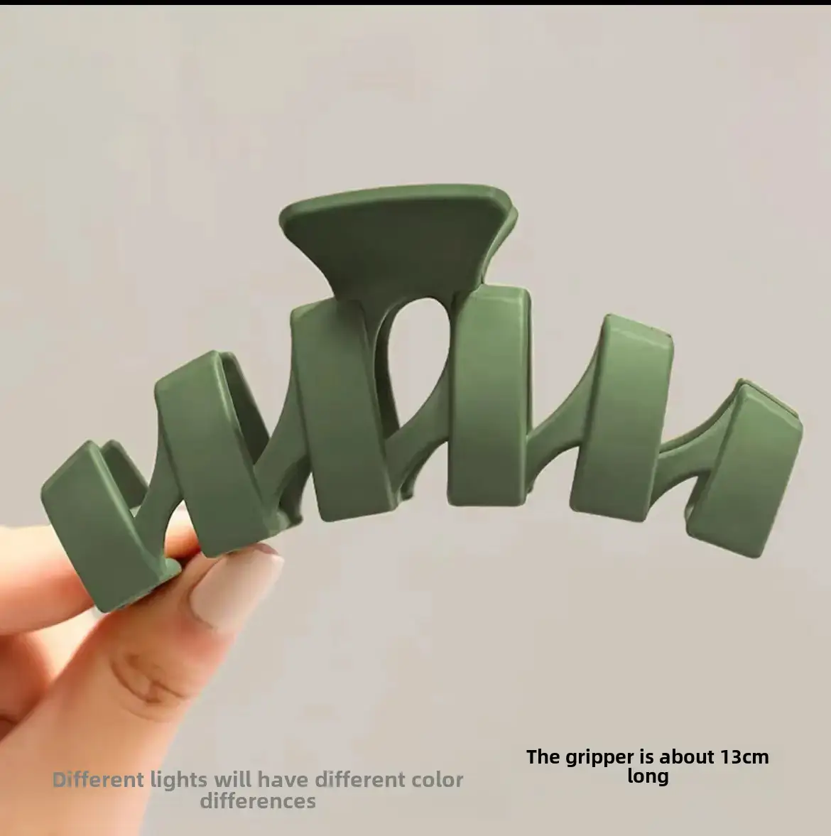 High-Grade Acrylic Shark Clip for Women's Hair - Image 29