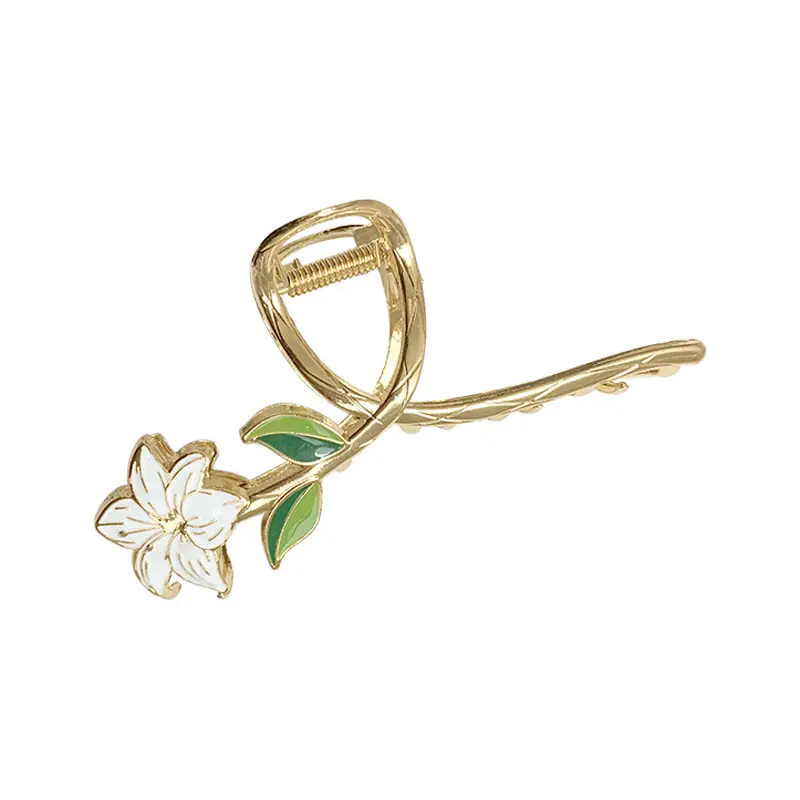 Golden Super Fairy Flower Hair Clip for Women - Image 6
