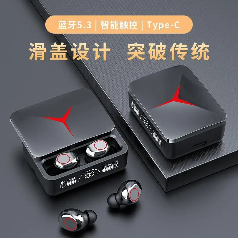 True Wireless Sports Earbuds with Digital Display & Slide Cover - Image 4