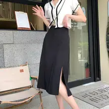 Gray Pleated Skirt Women Summer Spring Autumn 2025 — feature 15