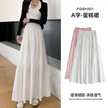 Gray Pleated Skirt Women Summer Spring Autumn 2025 — feature 31