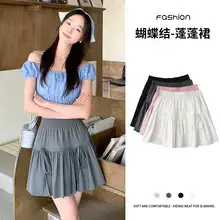 Gray Pleated Skirt Women Summer Spring Autumn 2025 — feature 7