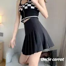 Gray Pleated Skirt Women Summer Spring Autumn 2025 — feature 71