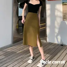Gray Pleated Skirt Women Summer Spring Autumn 2025 — feature 77