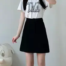 Gray Pleated Skirt Women Summer Spring Autumn 2025 — feature 89